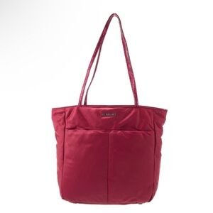 MZ Wallace Red Rouge Bedford Bowery Quatro Tote